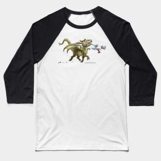 Dragon Fetch Baseball T-Shirt